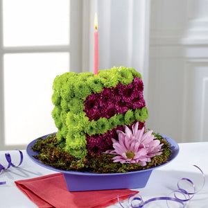 Birthday Cake Slice Arrangement