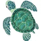 Green Sea Turtle Stuffed Animal 8"