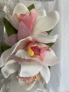 Silk Pink Orchids Corsage